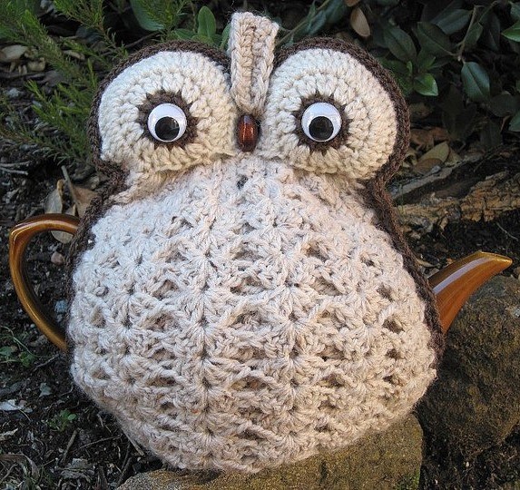 Crochet Owl Tea Cozy - Made To Order In Your Choice Of ...