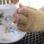 Fingerless Gloves - with fi..