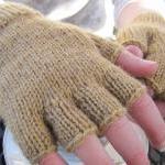 Fingerless Gloves - with fi..