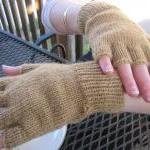 Fingerless Gloves - with fi..