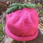 Pink Berry Hat 0 - 3 months..