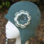 Aviator Hat Ear Flap Hat wi..