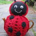 Ladybug Tea Cosy - 1 - 2 cu..