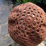 Crocheted Beret Hat - Ginge..
